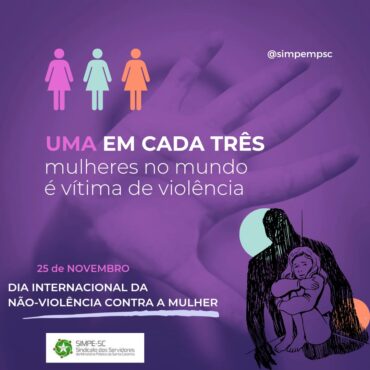 Dia 25 de Novembro Dia Internacional da Não-Violência contra a Mulher