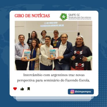 Intercâmbio com argentinos traz novas perspectivas para seminário do Fazendo Escola